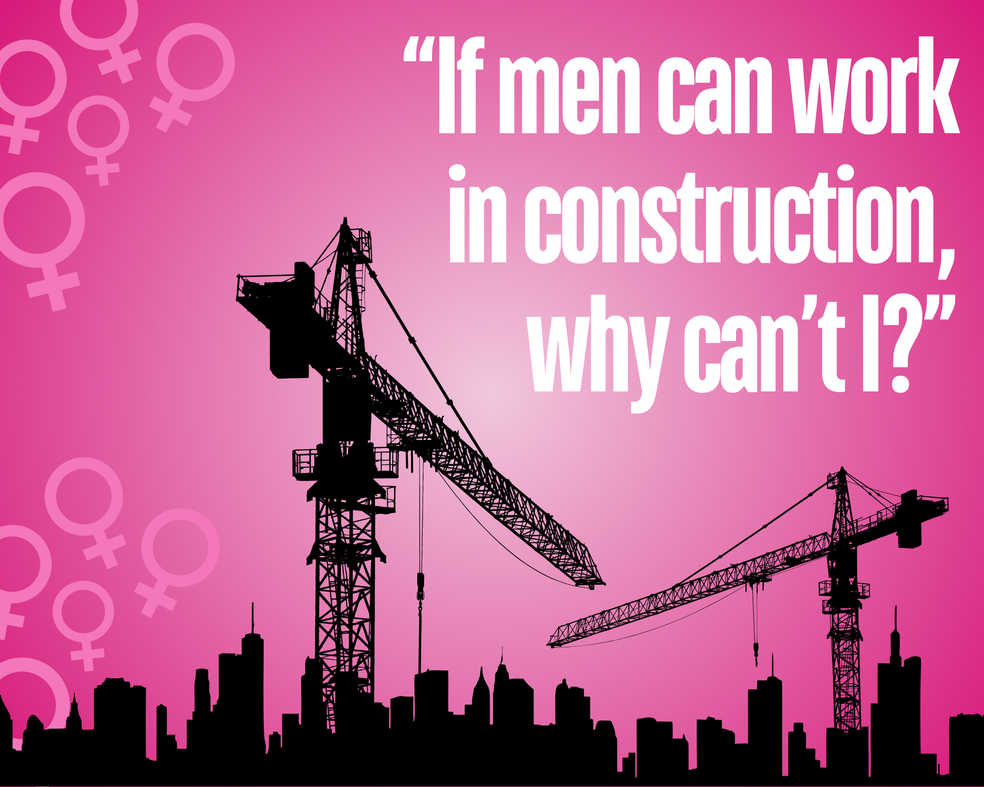 Image: graphic for women in construction