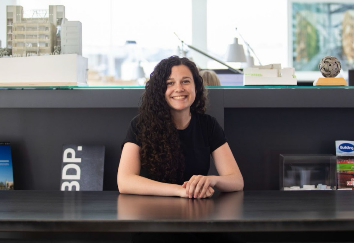 Ella MacLeod, a Part 2 Architectural Assistant at BDP (Building Design Partnership)