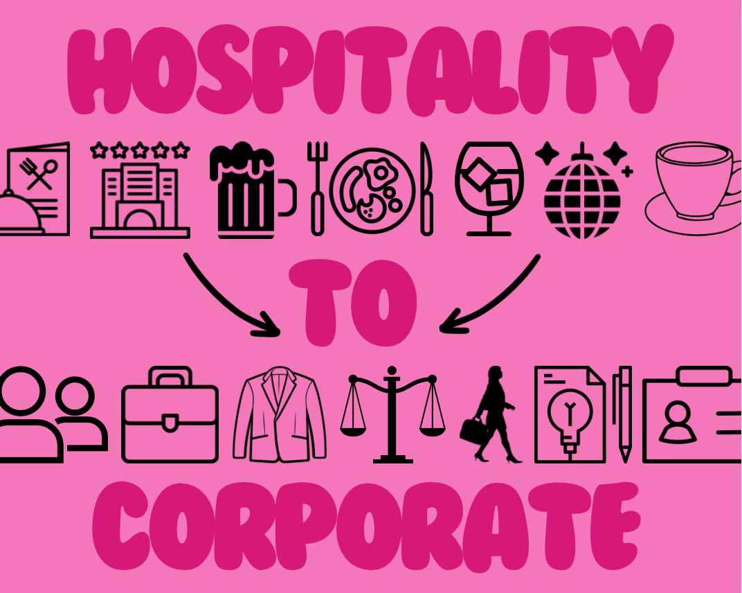 Image: Hospitality to corporate