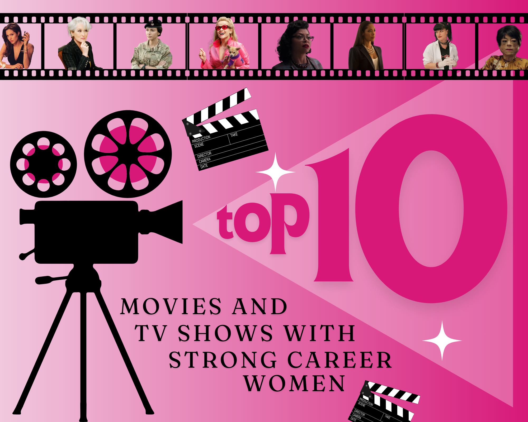 Image: Careers women in top 10 films