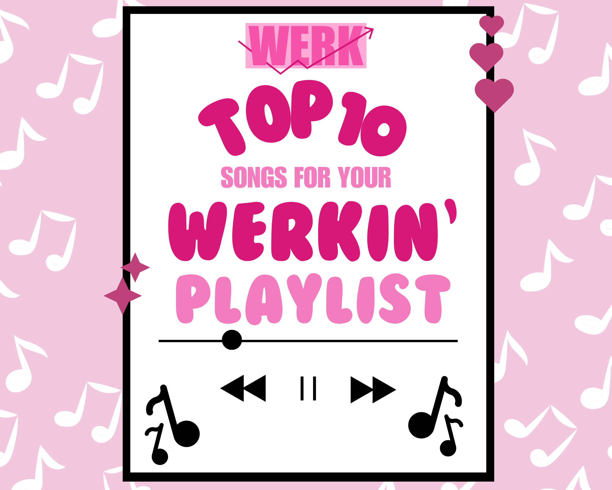 Image: playlist for Top 10 working songs